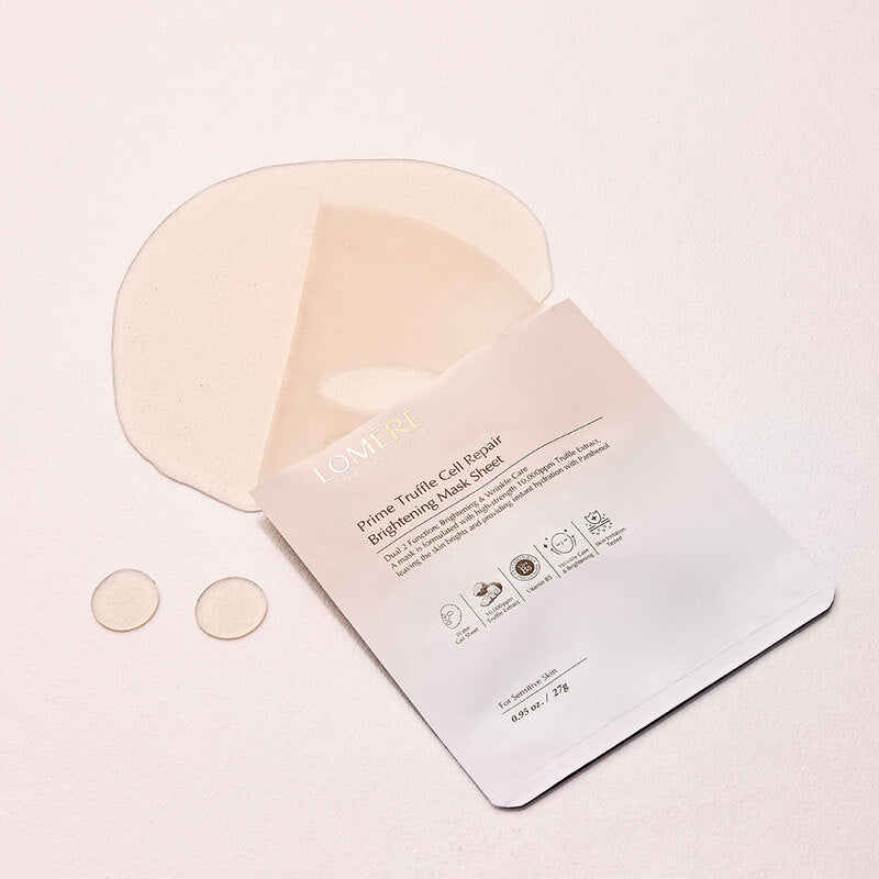 LOMERE Prime Truffle Brightening Mask Sheet (27g * 10ea)