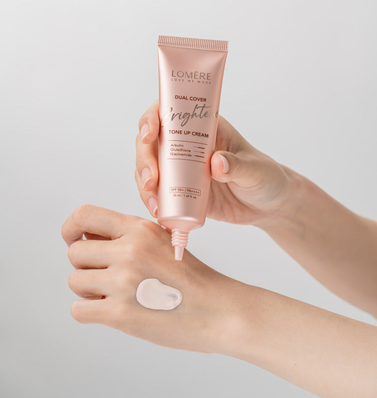 LOMERE Dual Cover Brightening Tone-Up Cream 50ml