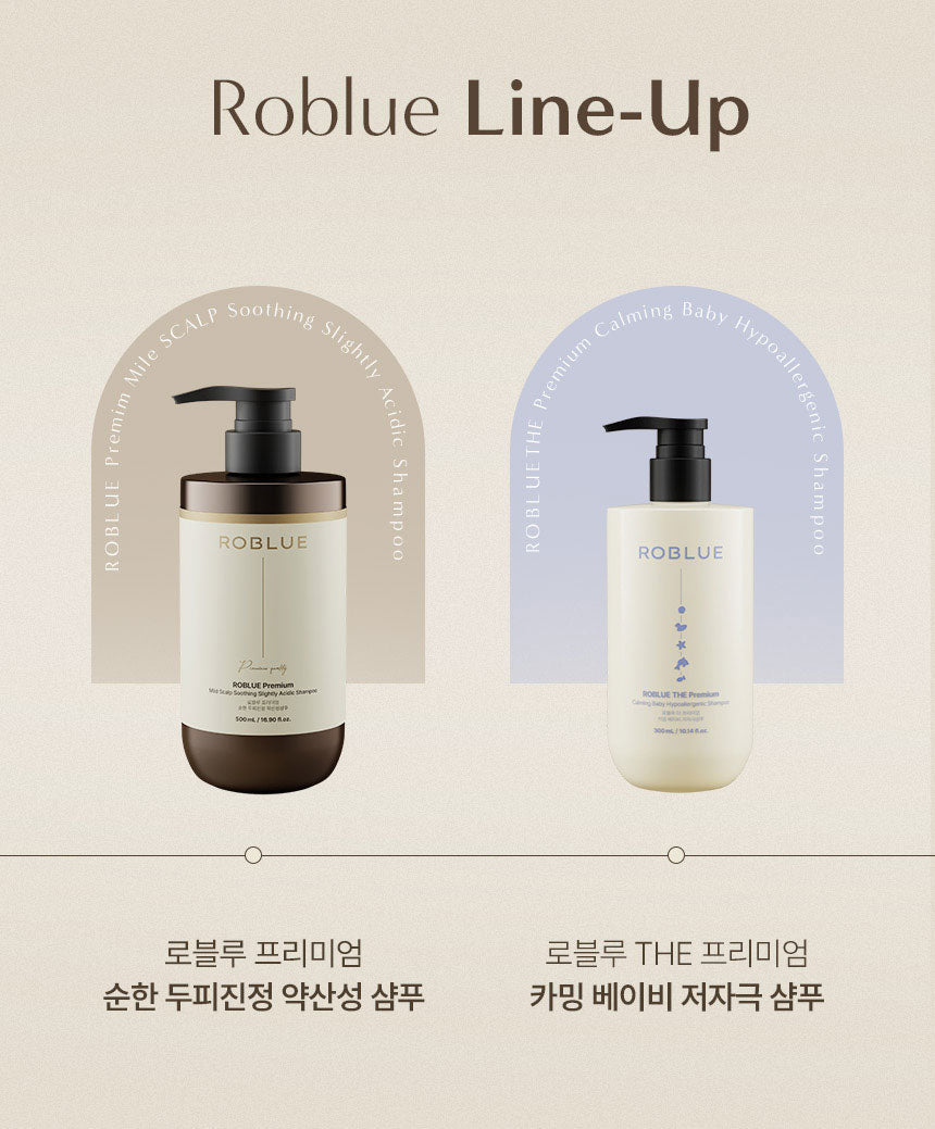 Roblue Premium Calming Baby Hypoallergenic Shampoo 300ml