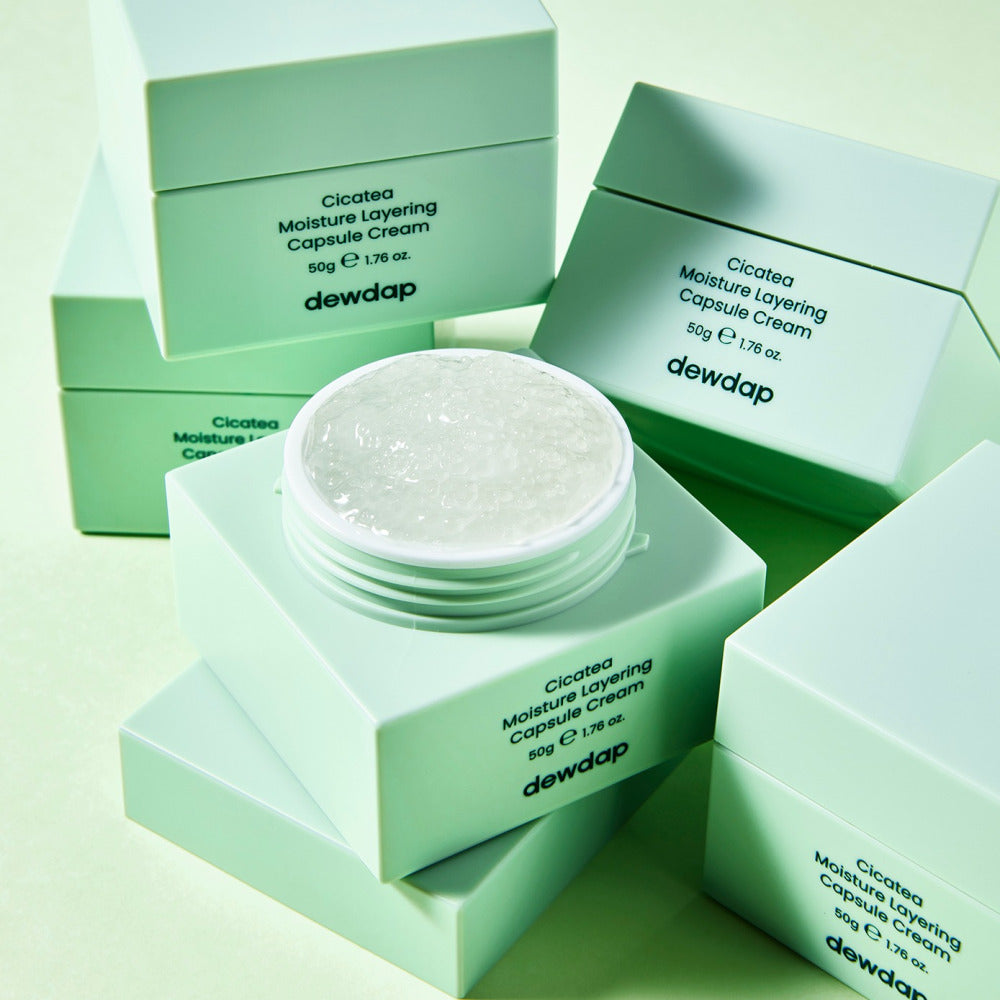dewdap CICATEA MOISTURE LAYERING CAPSULE CREAM 50G