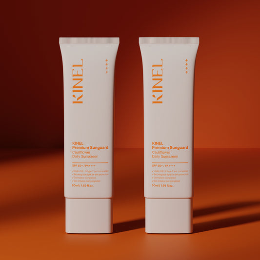 KINEL Premium Sunguard Cauliflower Daily Sunscreen 50ml - SkinCureAsia