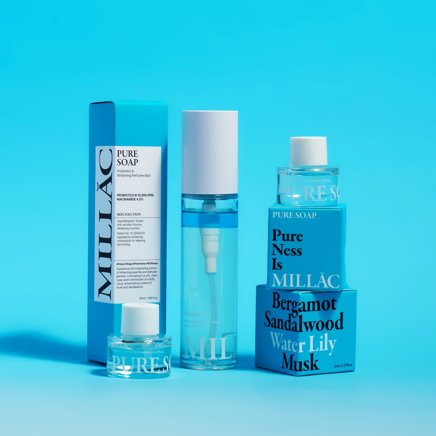 MILLAC Probiotics III Intimate perfume Pure Soap 8ml