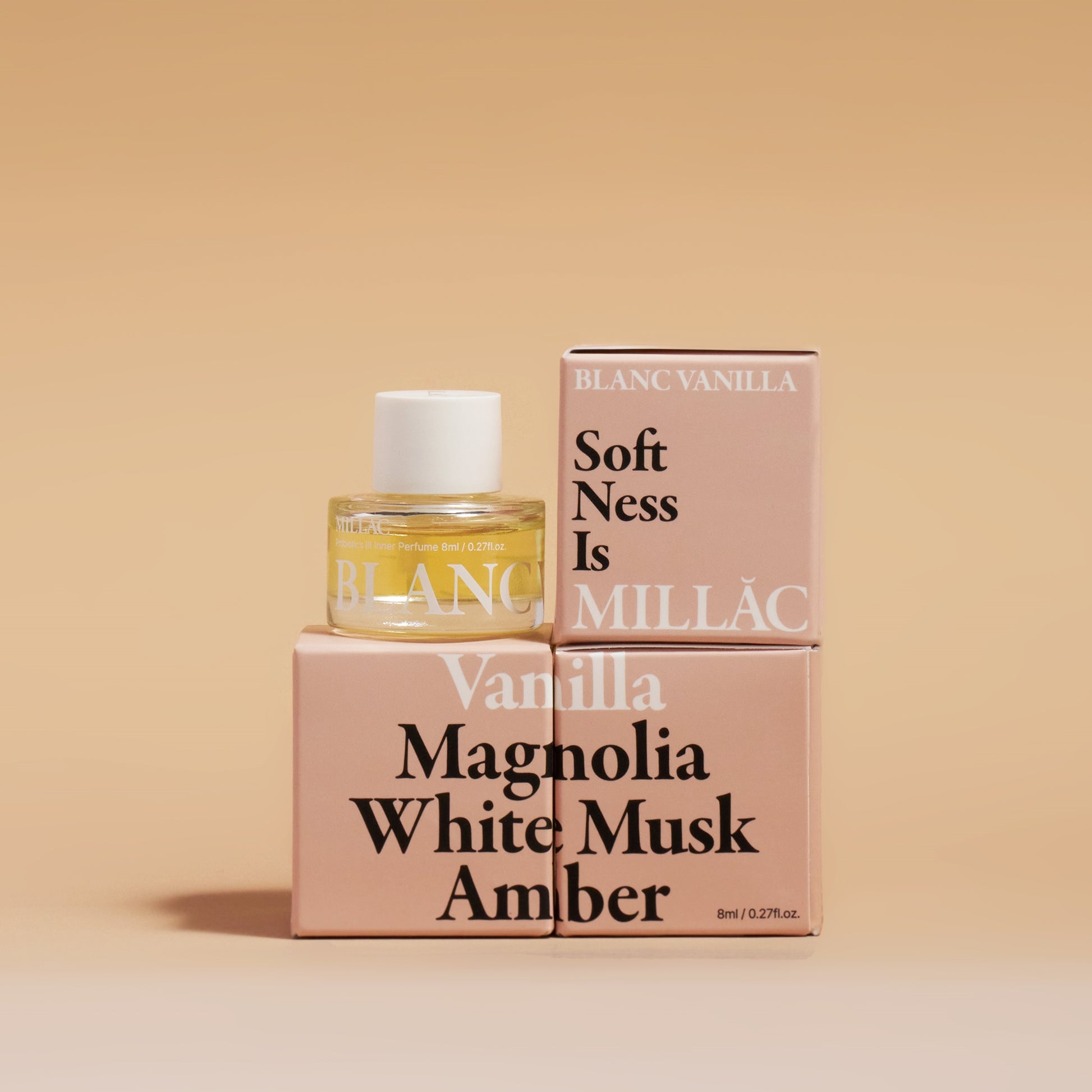 MILLAC Probiotics III Intimate perfume Blanc Vanilla 8ml - SkinCureAsia