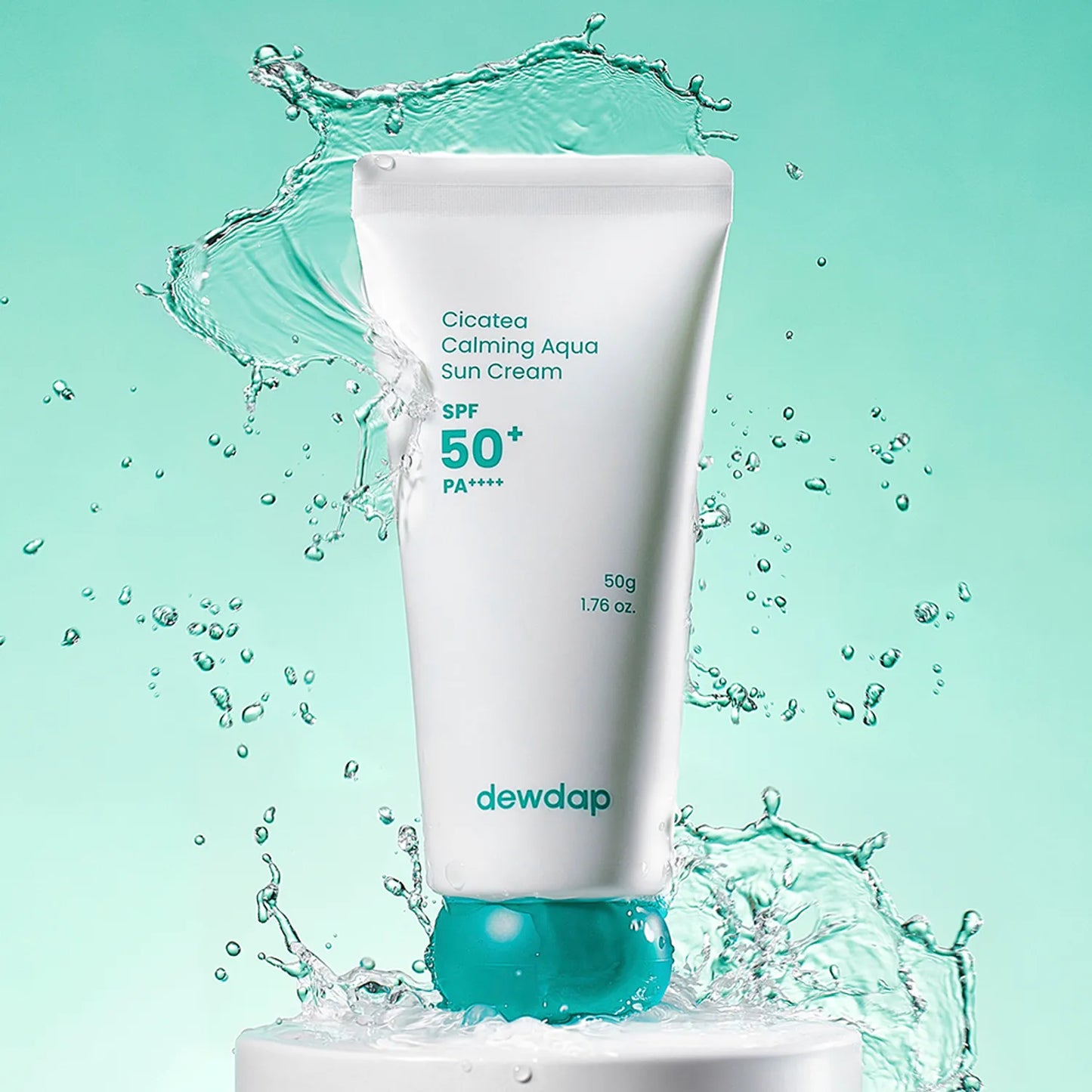dewdap CICATEA CALMING AQUA SUN CREAM SPF50+ PA++++ 50G
