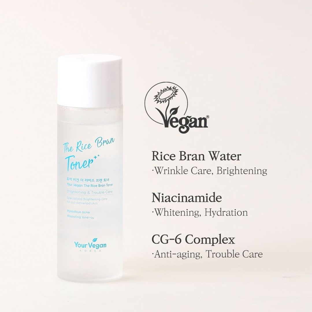 Your Vegan The Rice Bran Toner