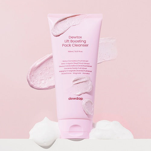dewdap Dewtox Lift Boosting Pack Cleanser 150ml - SkinCureAsia