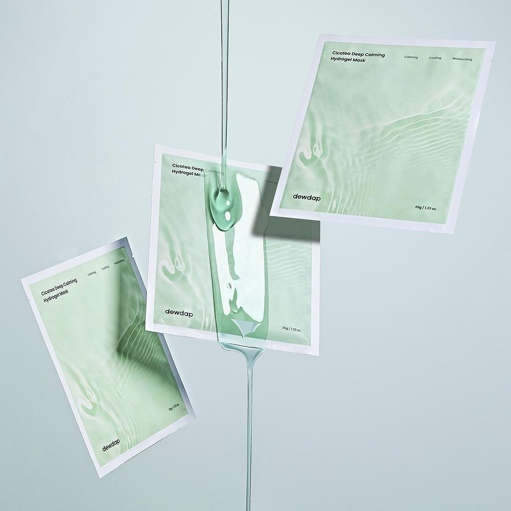dewdap Cicatea Deep Calming Hydrogel Mask 35g x 4 sheets