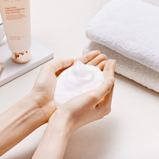 LOMERE Prime Truffle Cell Repair Brightening Cleansing Foam 150ml - SkinCureAsia