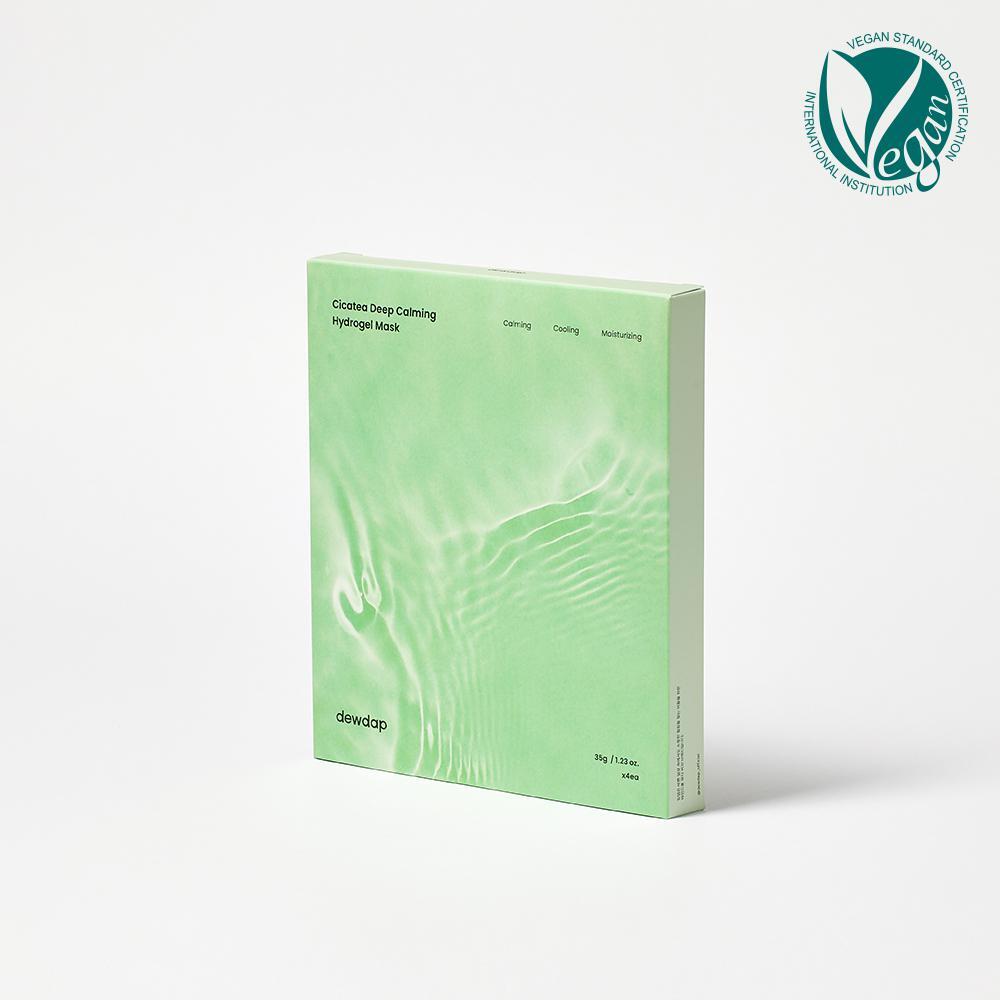 dewdap Cicatea Deep Calming Hydrogel Mask 35g x 4 sheets