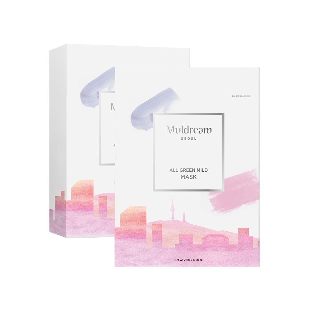 MuldreamMuldream All Green Mild Mask 25ml (10 sheets)8809328354985