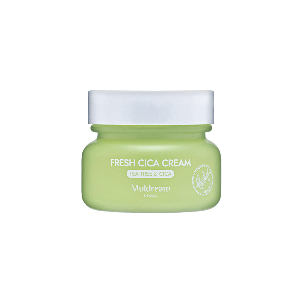 MuldreamMuldream Fresh CICA Cream / Vegan Green Mild FRESH Facial Cream 60ml8809443284068