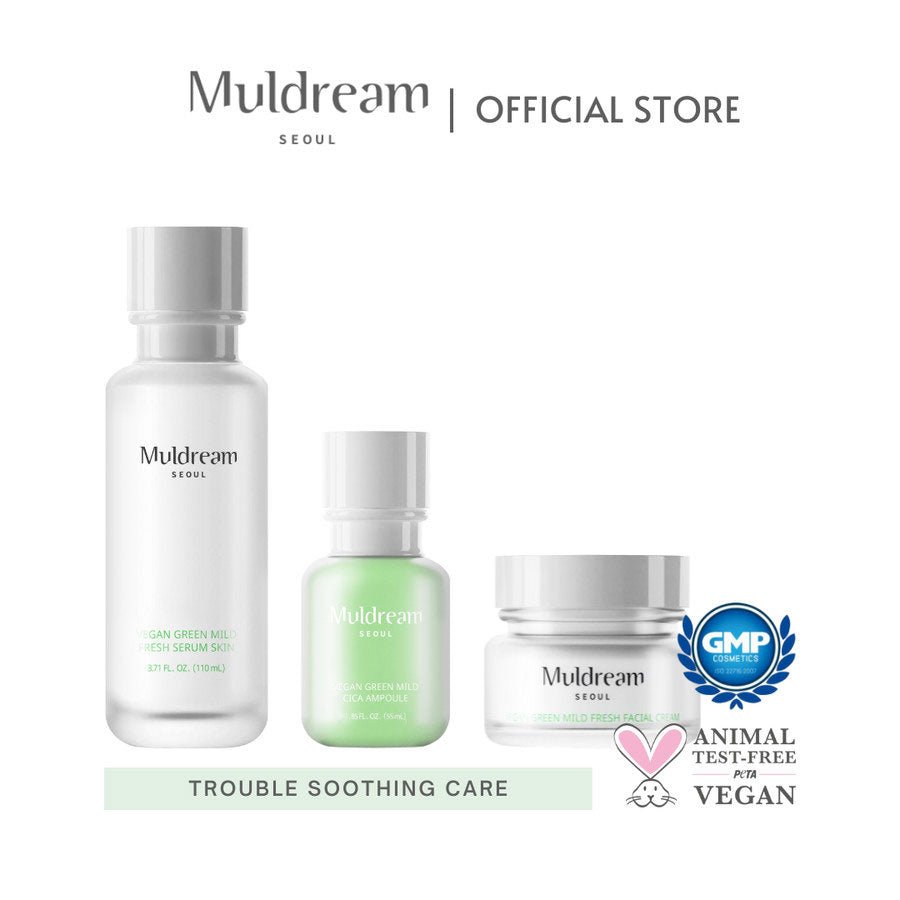 SkinCureAsiaMuldream Trouble Soothing Care Set