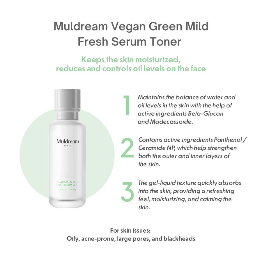 SkinCureAsiaMuldream Trouble Soothing Care Set