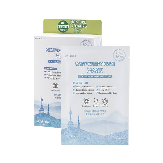MuldreamMuldream Vegan Green Mild Hyaluron SOS Mask 25ml (10 sheets)8809443284242