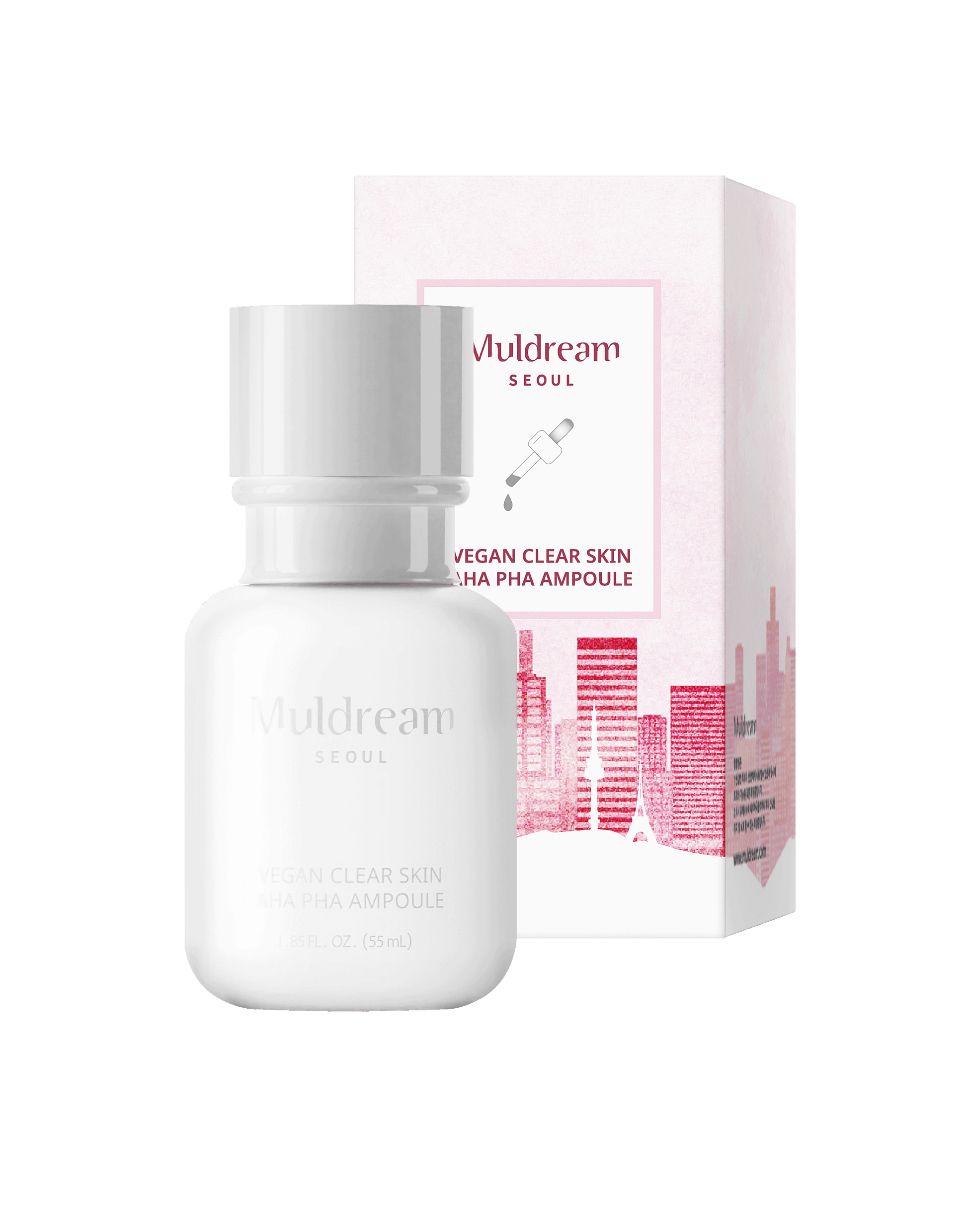 Muldream Vegan Clear Skin AHA PHA Ampoule