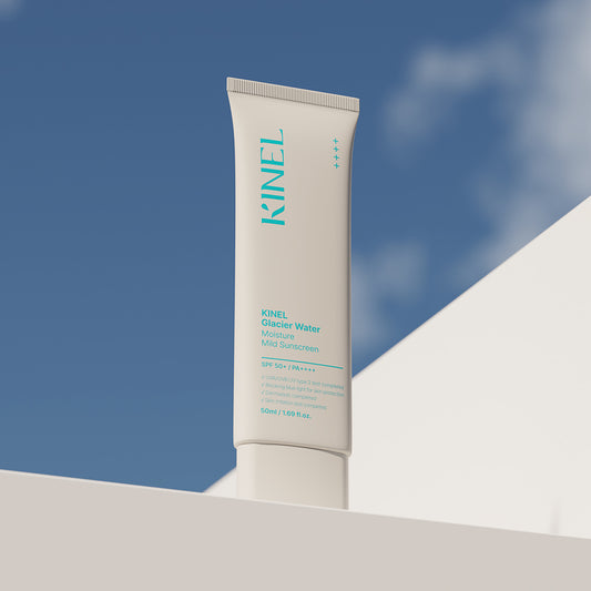 KINEL Glacier Water Moisture Mild Sunscreen 50ml - SkinCureAsia