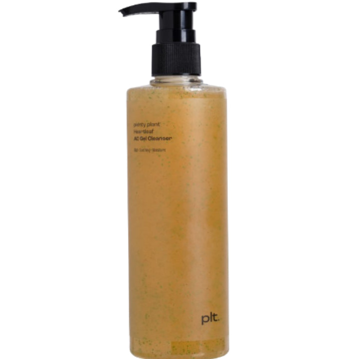 plenty plant Heartleaf AC Gel Cleanser 293ml - SkinCureAsia