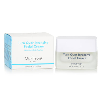 Muldream Turn Over Intensive Facial Cream (Niacinamide & Peptide) 50ml - SkinCureAsia