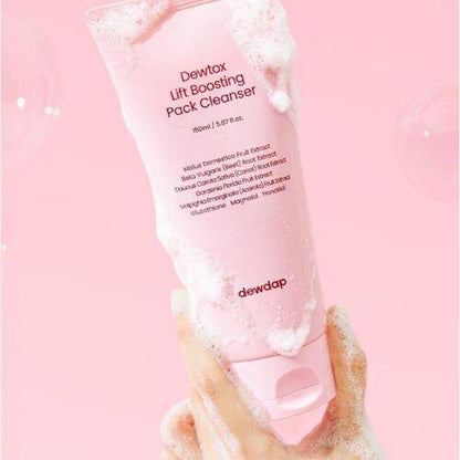 dewdap Dewtox Lift Boosting Pack Cleanser 150ml