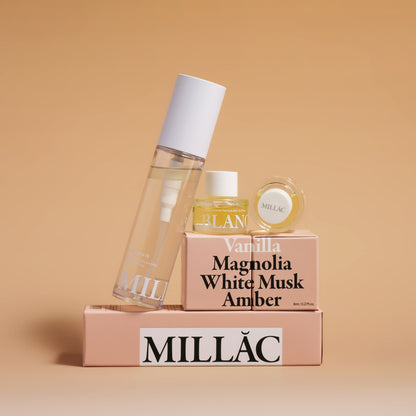 MILLAC Probiotics III Whitening Perfume Body Mist Blanc Vanilla 50ml