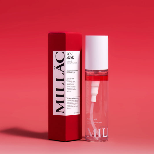 MILLAC Probiotics III Whitening Perfume Body Mist Rose Musk 50ml