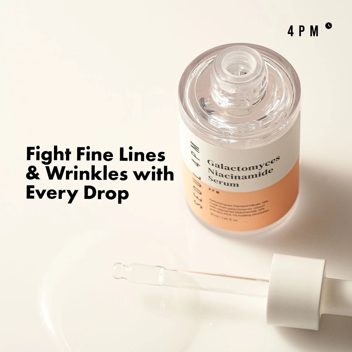 4PM Galactomyces Niacinamide Serum 30ml - SkinCureAsia