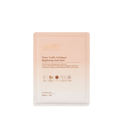 LOMERE Prime Truffle Brightening Mask Sheet (27g * 10ea)