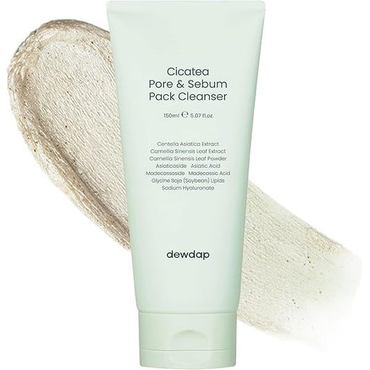 dewdap CICATEA Pore & Sebum Pack Cleanser 150ml – Deep Cleansing & Refreshing