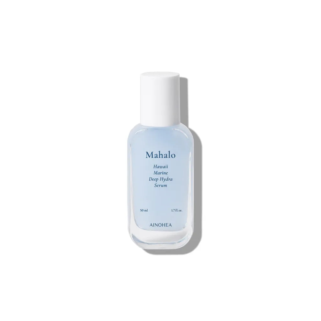 Ainohea Mahalo Hawaii Marine Deep Hydra Serum 50ml - SkinCureAsia