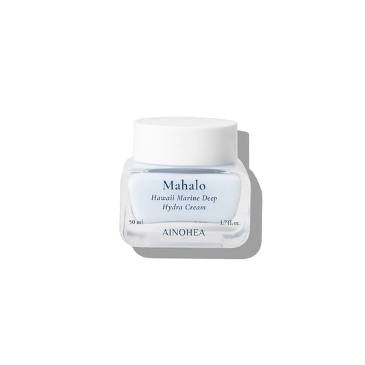 Ainohea Mahalo Hawaii Marine Deep Hydra Cream 50ml - SkinCureAsia