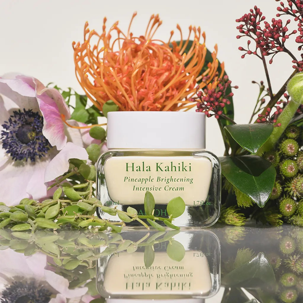 Ainohea Hala Kahiki Pineapple Brightening Intensive Cream 50ml - SkinCureAsia