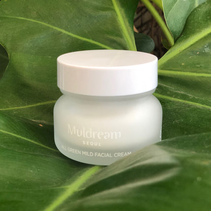 Muldream Vegan Green Mild Facial Cream (White)