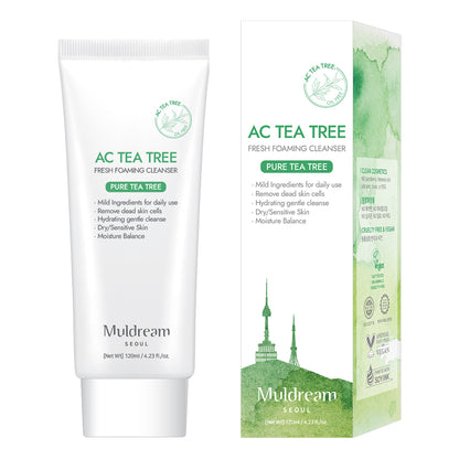 Muldream - AC Tea Tree Fresh Foaming Cleanser