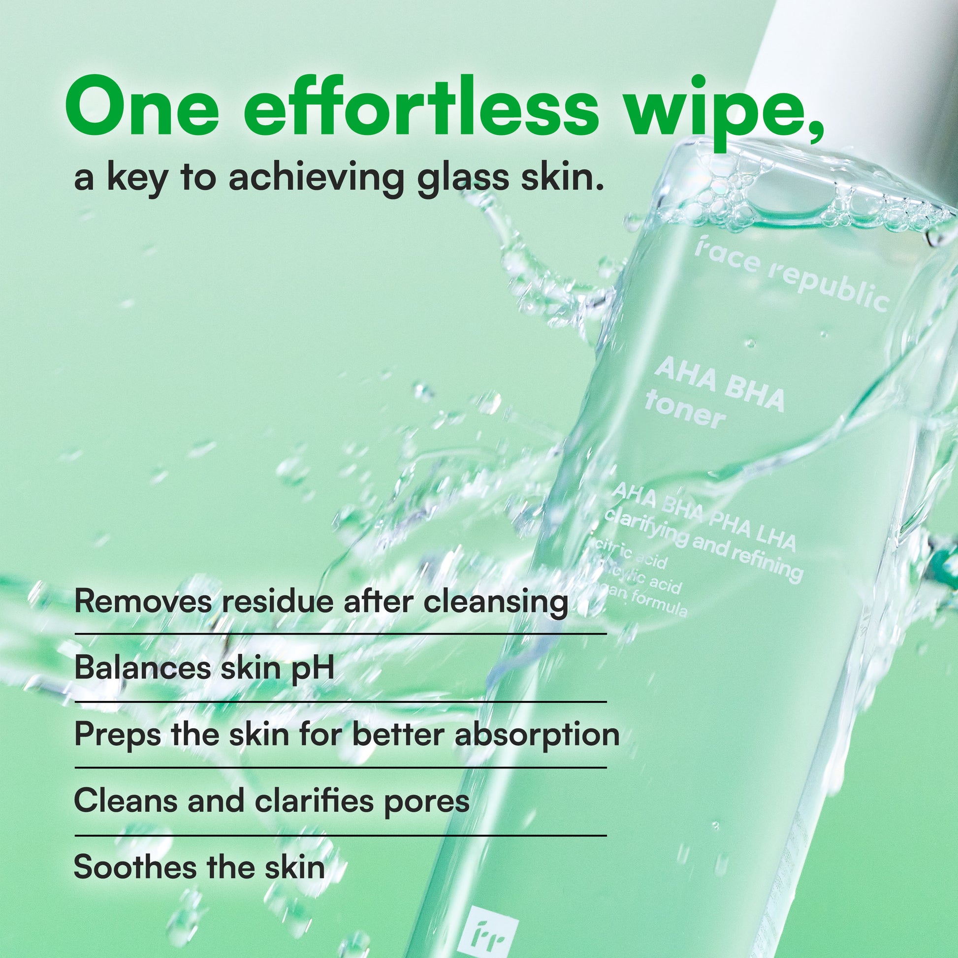 Face Republic AHA BHA Toner - SkinCureAsia