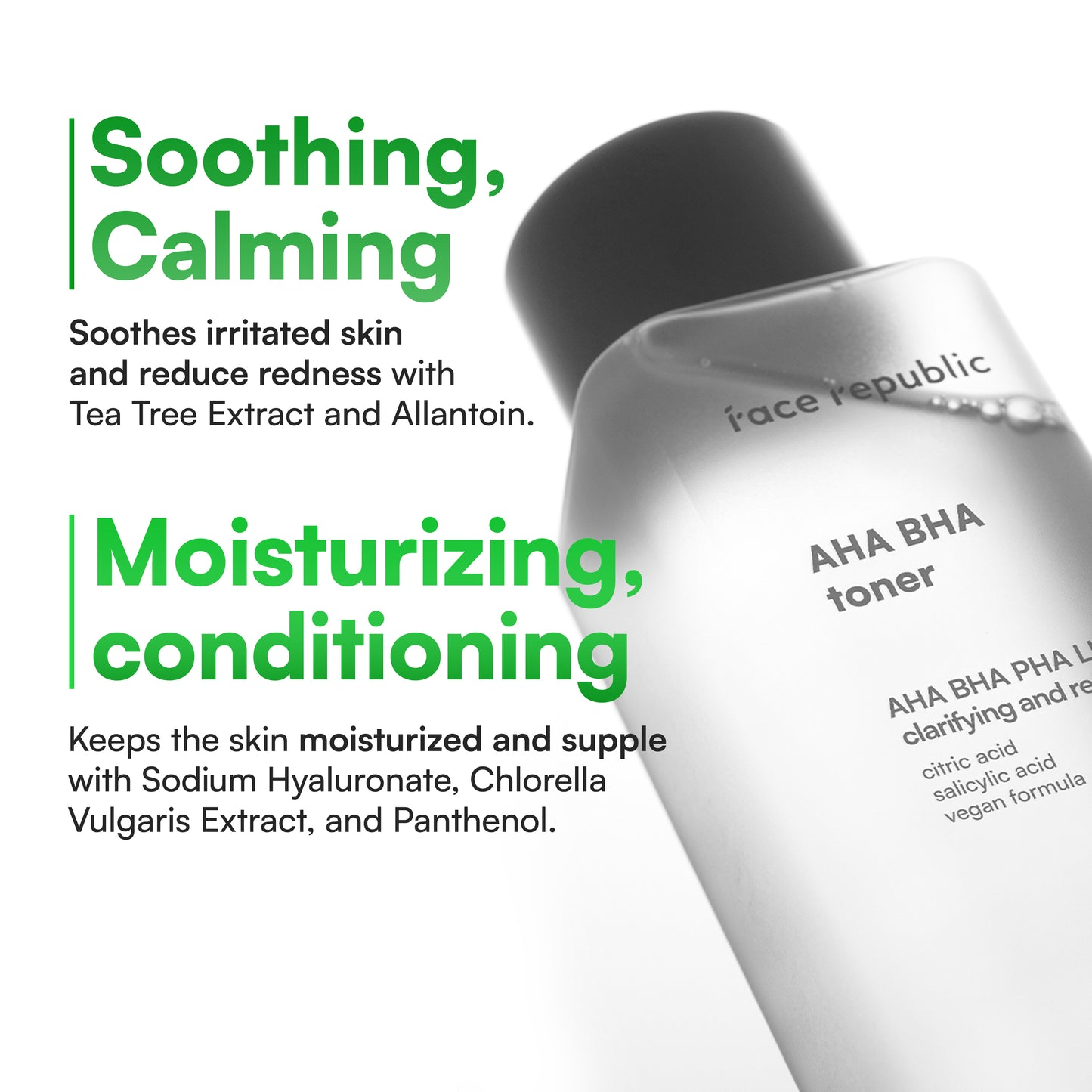 Face Republic AHA BHA Toner - SkinCureAsia