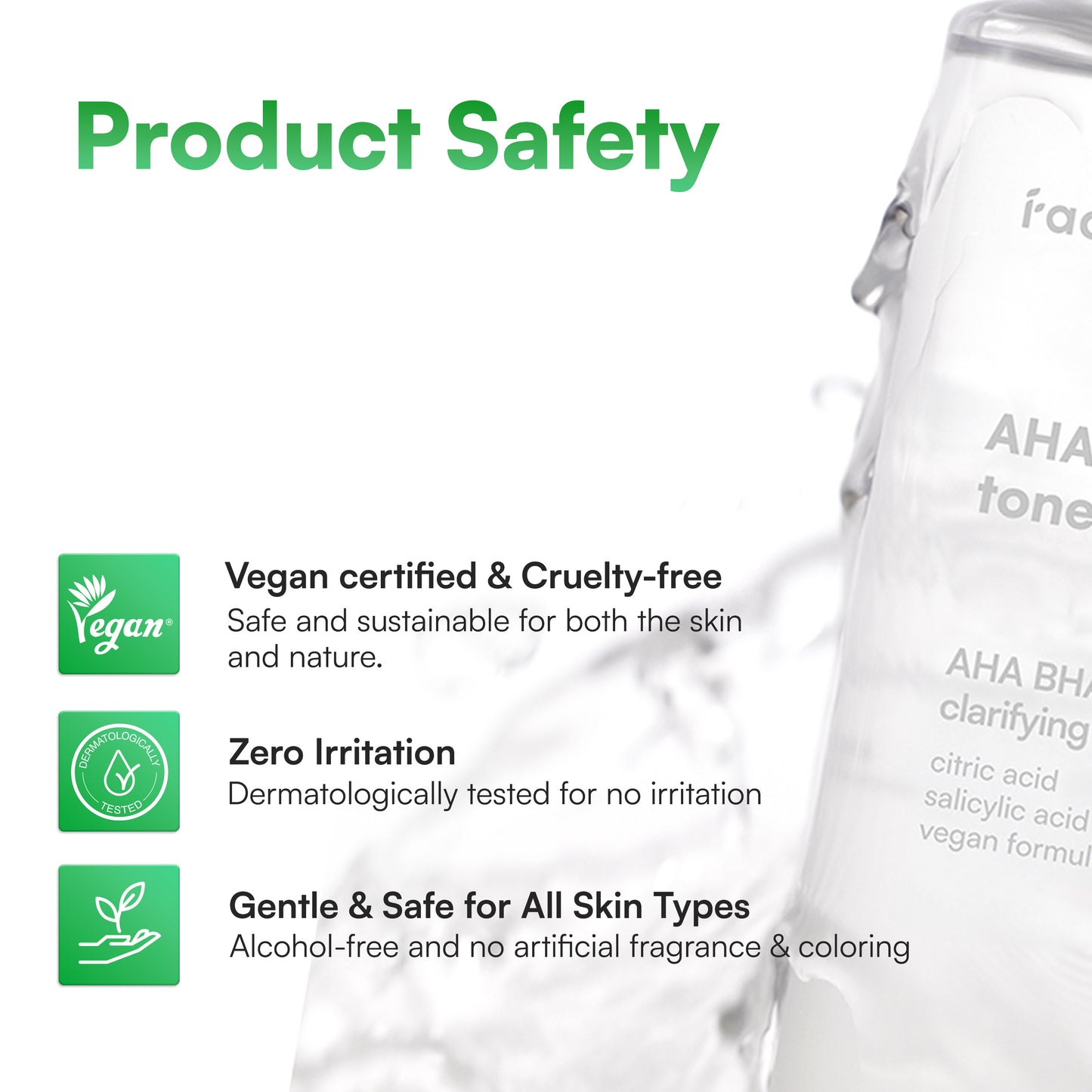 Face Republic AHA BHA Toner - SkinCureAsia