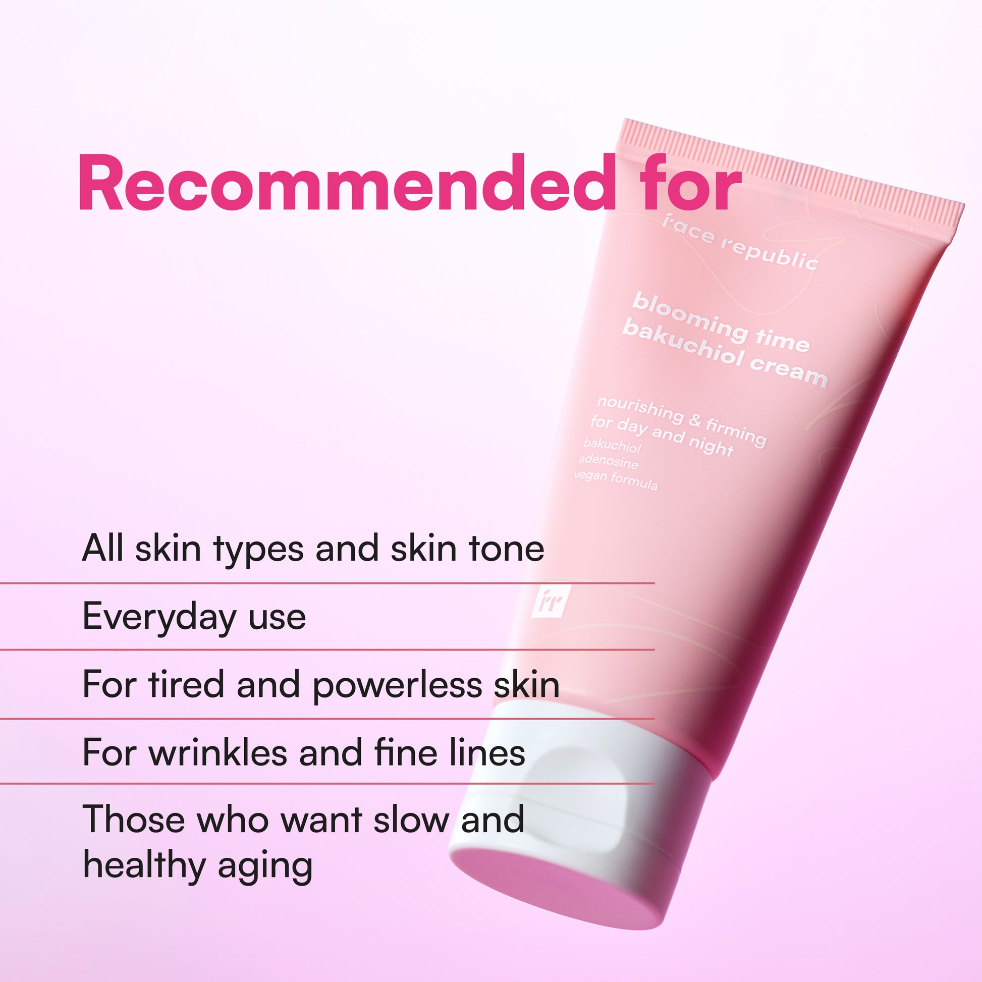 Face Republic Blooming Time Bakuchiol Cream - SkinCureAsia