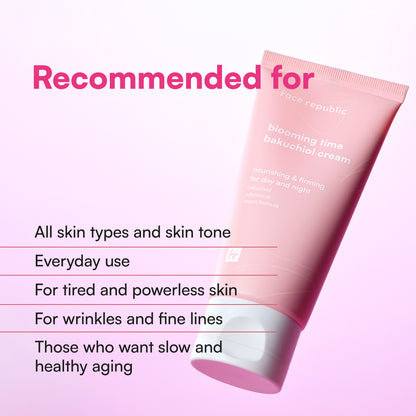 Face Republic Blooming Time Bakuchiol Cream - SkinCureAsia