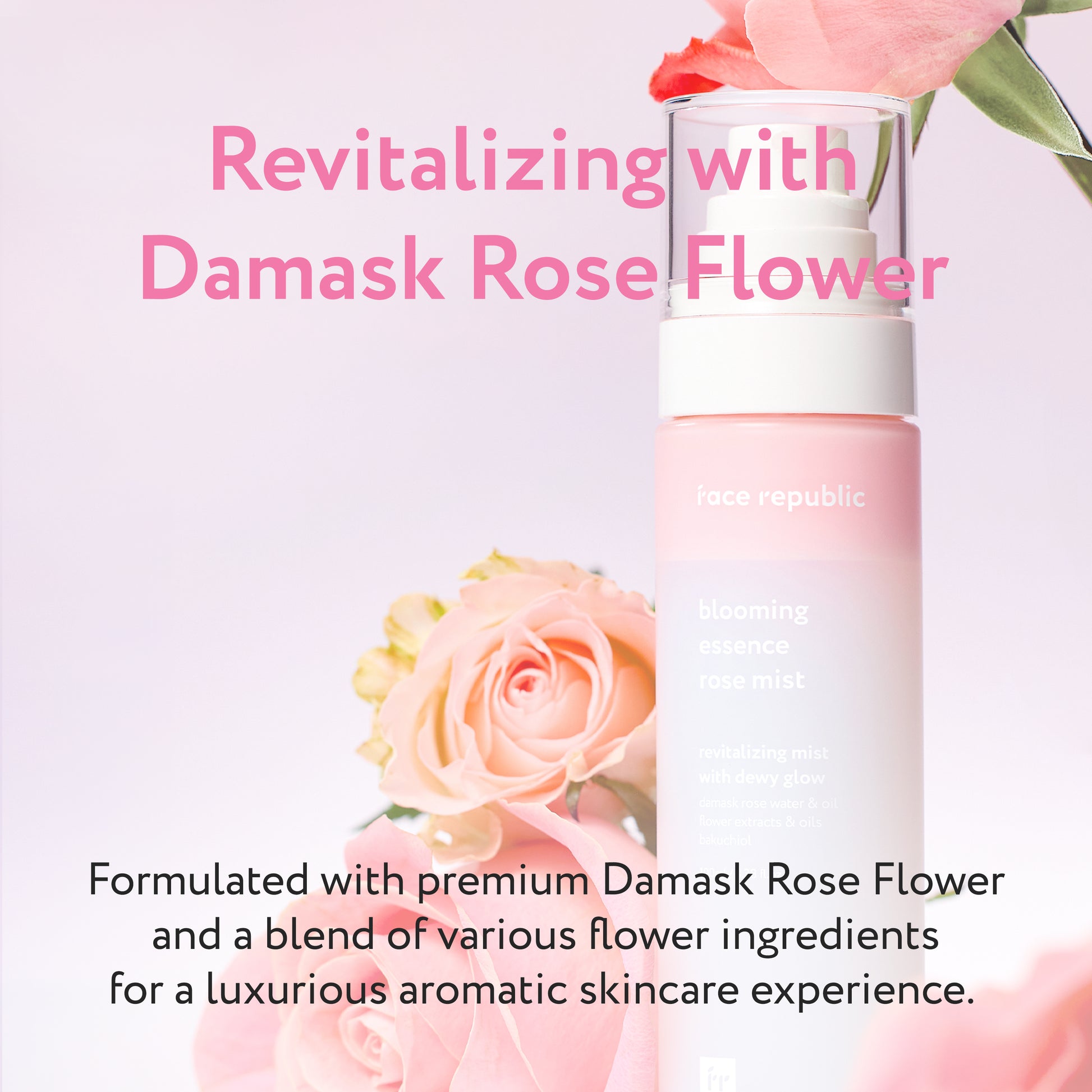 Face Republic Blooming Essence Rose Mist - SkinCureAsia