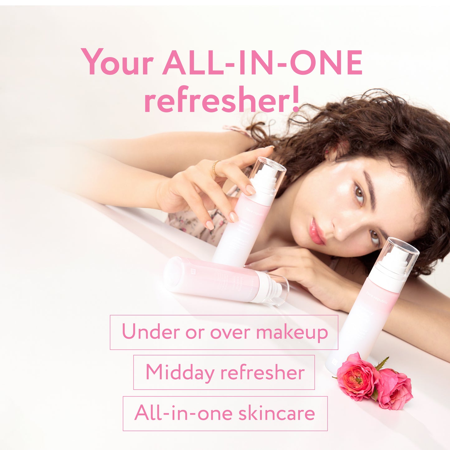 Face Republic Blooming Essence Rose Mist - SkinCureAsia