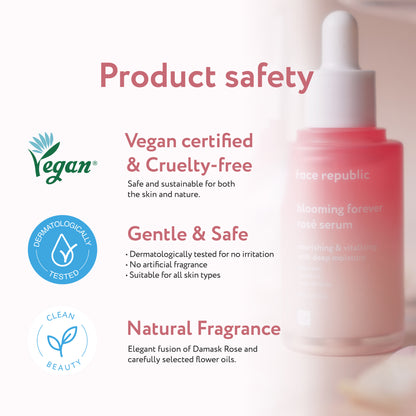 Face Republic Blooming Forever Rosé Serum - SkinCureAsia