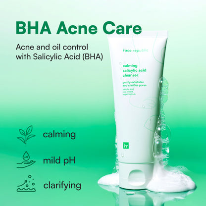 Face Republic Calming Salicylic Acid Cleanser - SkinCureAsia