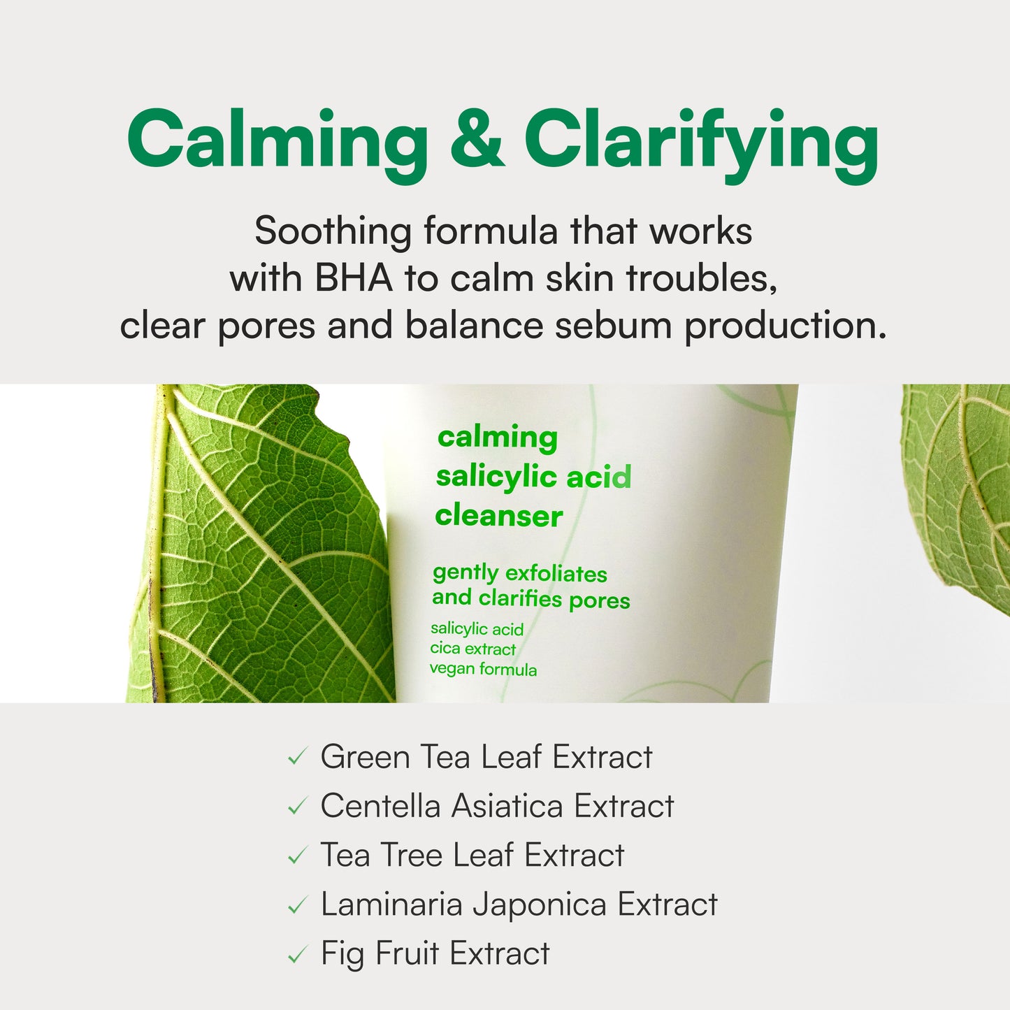 Face Republic Calming Salicylic Acid Cleanser - SkinCureAsia