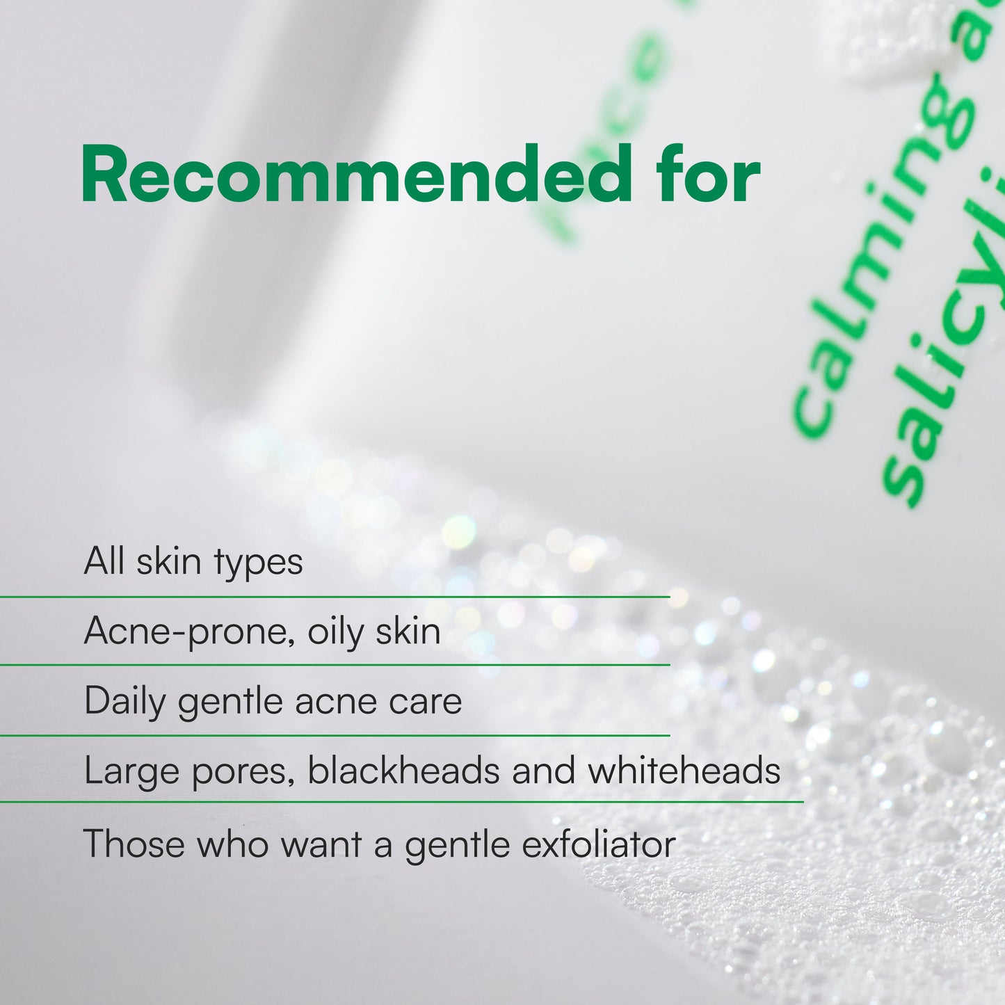 Face Republic Calming Salicylic Acid Cleanser - SkinCureAsia