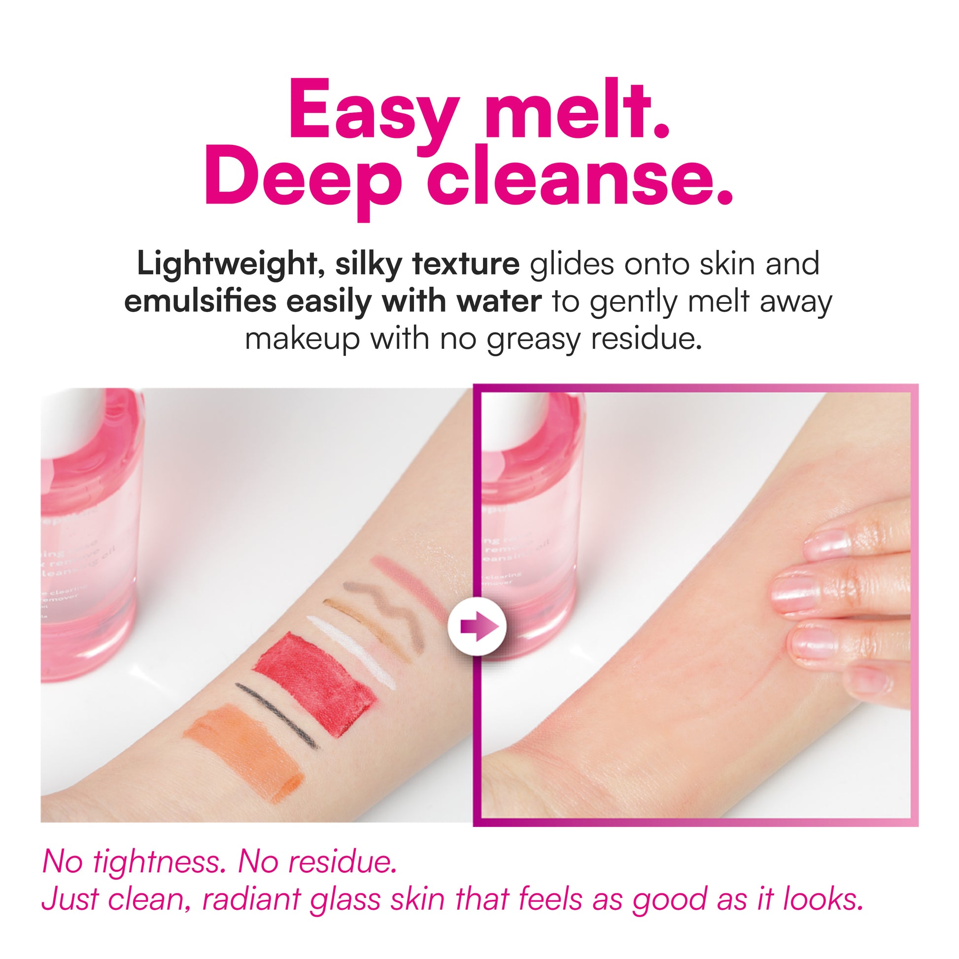 Face Republic Blooming Rose Melt & Remove Pore Cleansing Oil - SkinCureAsia