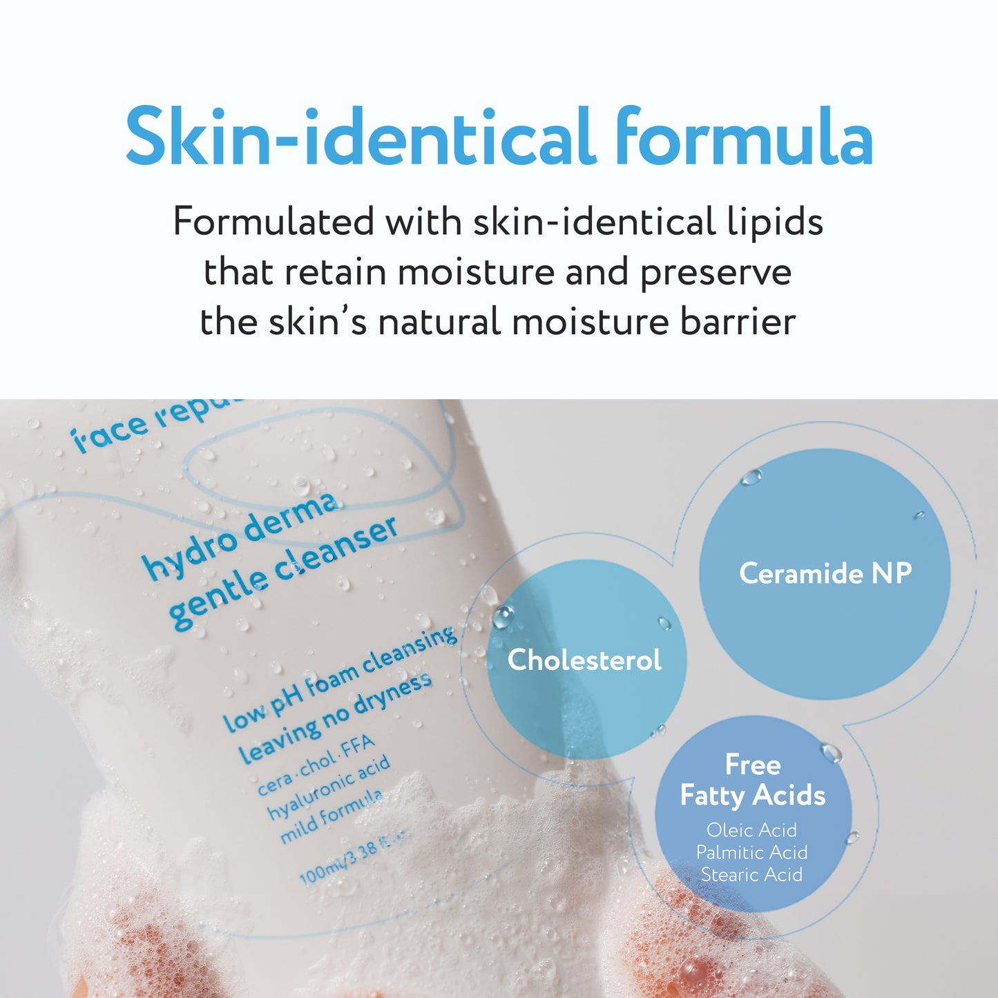 Face Republic Hydro Derma Gentle Cleanser - SkinCureAsia
