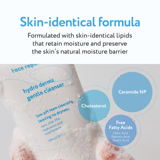 Face Republic Hydro Derma Gentle Cleanser - SkinCureAsia