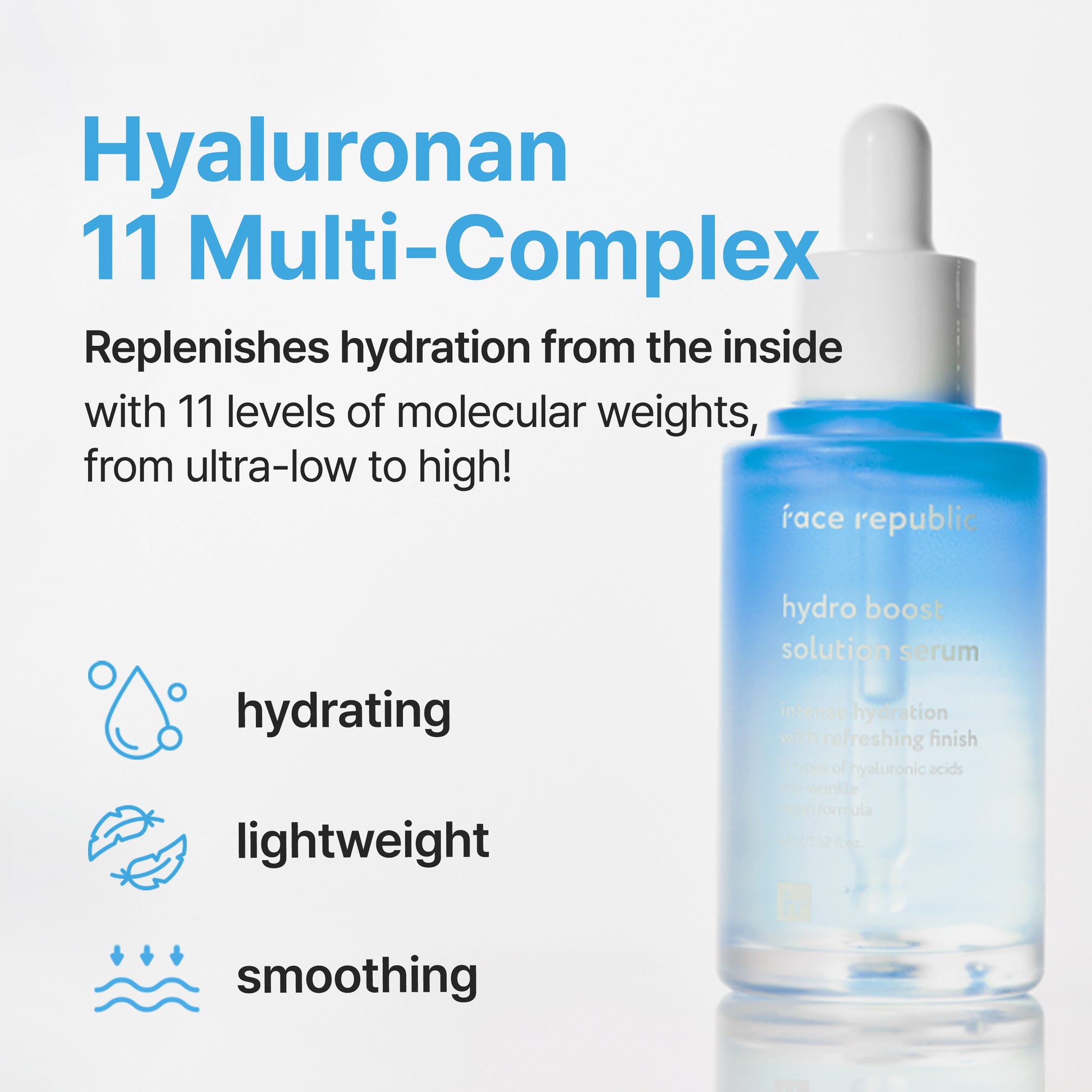 Face Republic Hydro Boost Solution Serum - SkinCureAsia