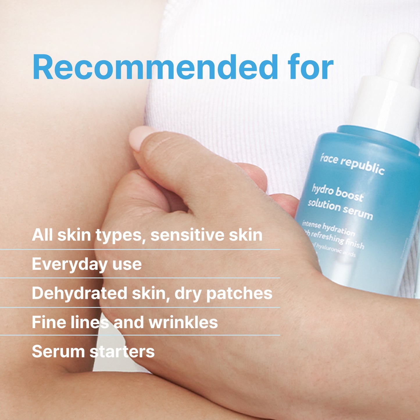 Face Republic Hydro Boost Solution Serum - SkinCureAsia