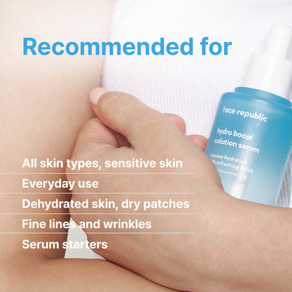Face Republic Hydro Boost Solution Serum - SkinCureAsia